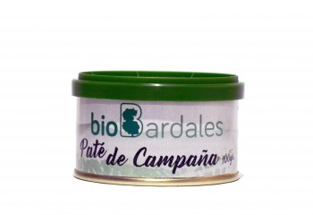 Paté de Campaña bio 100 gr BioBardales