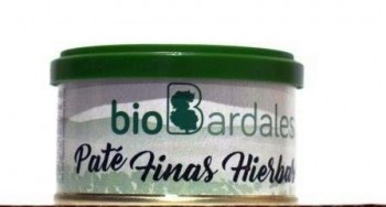Paté de Finas Hierbas  bio 100 gr BioBardales