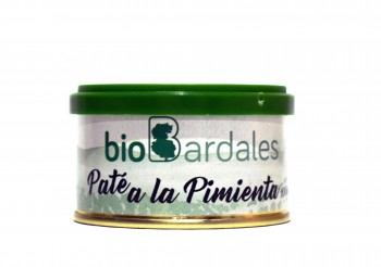 Paté de Pimienta Negra bio 100 gr BioBardales