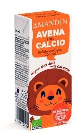 Bebida AVENA-CALCIO bio 200 ml Amandin