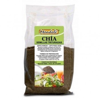 Semillas de CHIA trituradas bio 175 gr Mandolé