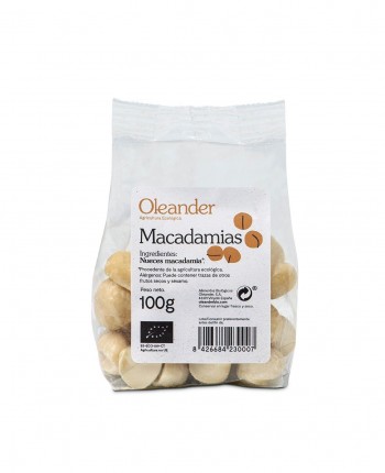 NUECES de MACADAMIA bio 100 gr Oleander