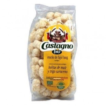 Snacks Maiz-Trigo sarraceno bio 50 gr Castagno