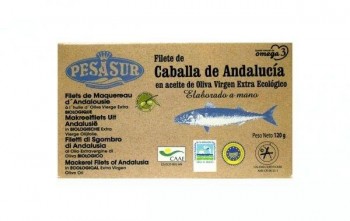 CABALLA de Andalucía, filetes bio lata 120 gr Pesa