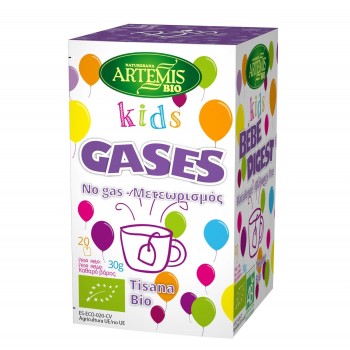 Tisana GASES Kids bio filtros 20x1,5 gr