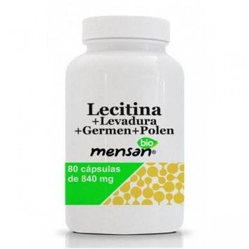 Lecitin+Levad.+Germen+Polen bio 80cpX840mg Mandolé