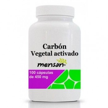 CARBÓN VEGETAL Activado 100cáps.x450 mg