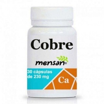 COBRE (gluconato) 30cpsX230mg Mensan (POR ENCARGO)