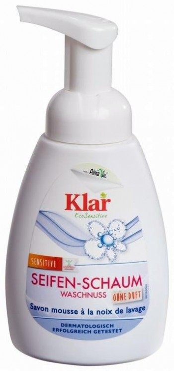 Jabón en ESPUMA -dispensador KLAR bio 240 ml