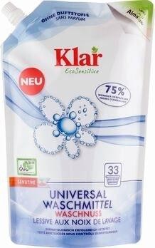 Detergente ropa Universal KLAR sensitive bio 1,5 L