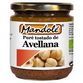 Puré AVELLANA tostado 100% bio 325 gr Mandolé