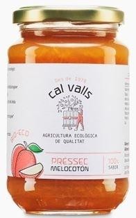 Mermelada de MELOCOTON s/az. bio 375 gr Cal Valls