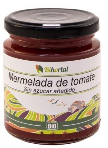 Mermelada de TOMATE sin azúcar bio 260 gr Bihortal (POR ENCARGO)