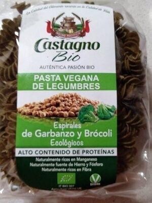 Espiral GARBANZOS con Brócoli  bio 250 gr Castagno