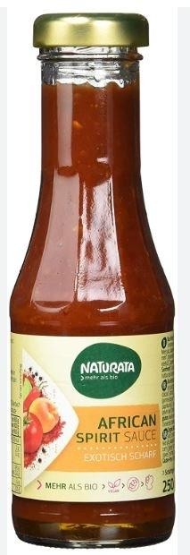 Salsa Barbacoa African-Spirit bio 250 gr Naturata
