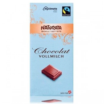 Chocolate con LECHE bio 100 gr Naturata (POR ENCARGO)