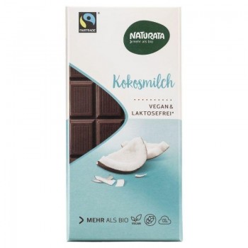 Chocolate COCO -SIN LACTOSA bio 100 gr Naturata