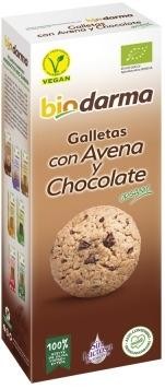 Delizias AVENA Y CHOCOLATE bio 125 gr Biodarma