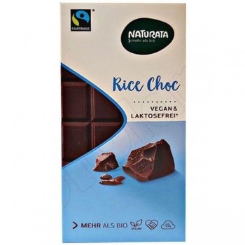 Chocolate Leche de Arroz bio 100 gr Naturata