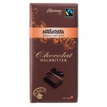 Chocolate Semiamargo-55% bio 100 gr Naturata