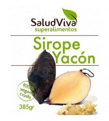 SIROPE DE YACÓN bio 345 gr Salud Viva (POR ENCARGO)